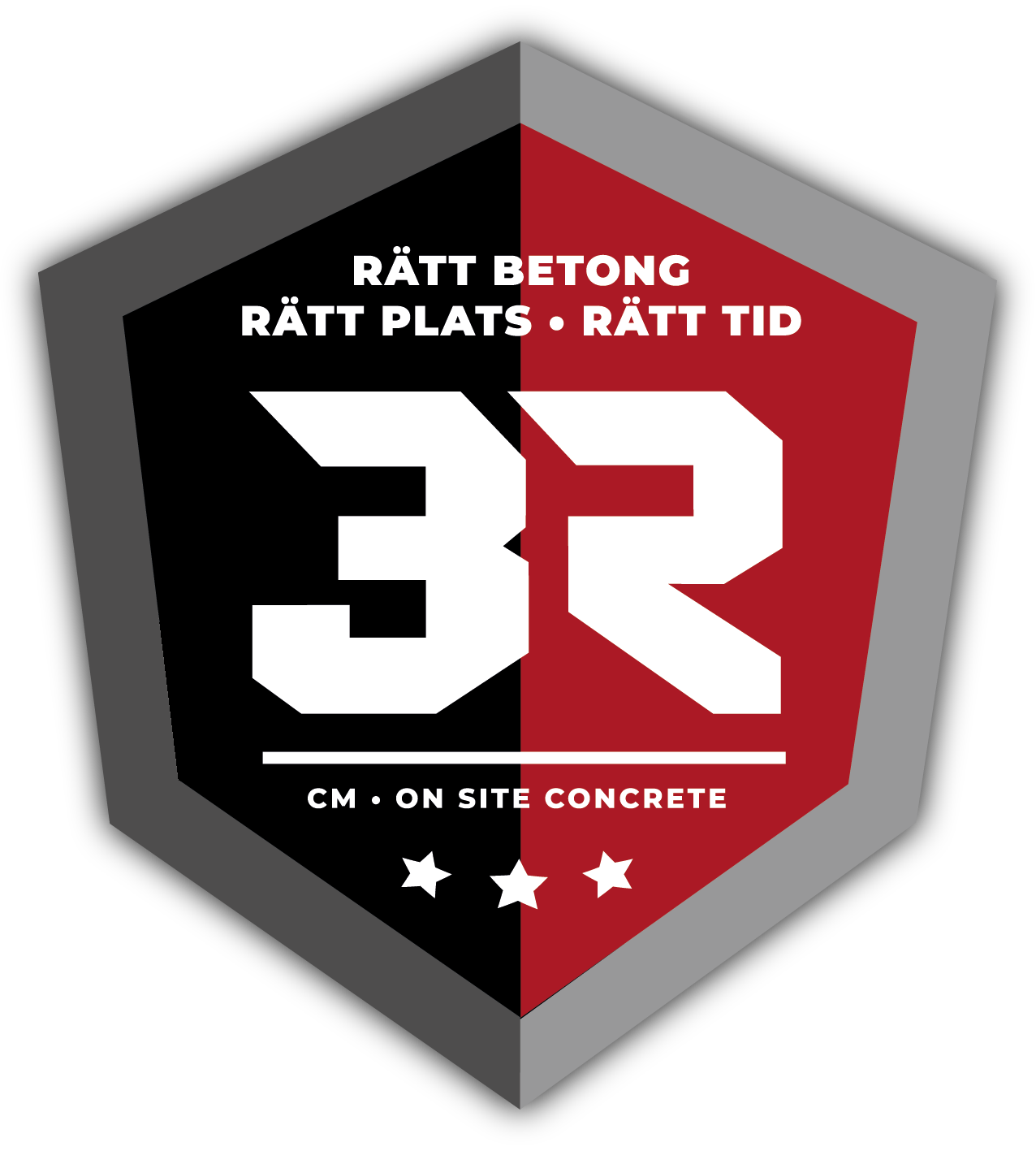 3R skugga CM betong