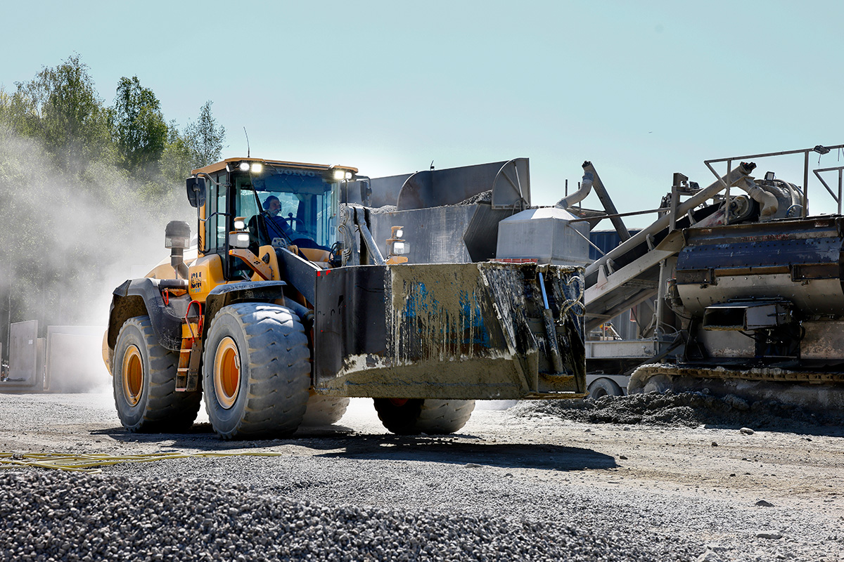 Mobilt betongarbete